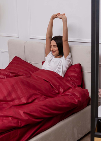 Комплект постельного белья на резинке Страйп (двуспальный) Homedec - (352477633)