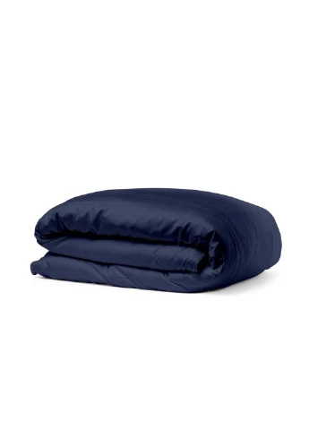 Полуторное постельное белье сатин Dark Blue CS9 160х220 см Cosas (307386532)