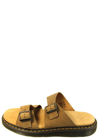 Бежевые кэжуал мужские шлепанцы dr.martens josef Dr. Martens