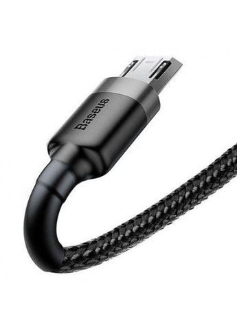 Кабель для зарядки телефона MicroUSB Android cafule |1.5A, 2M| Чорно-червоний (CAMKLF-C91) Baseus (337352298)