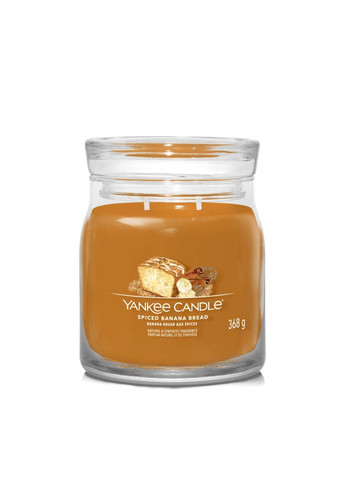 Ароматическая свеча Spiced Banana Bread Medium Yankee Candle (280916851)