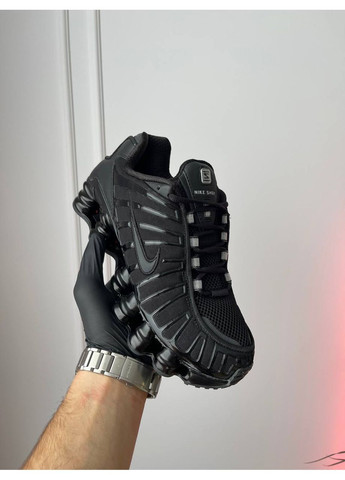 Кросівки жіночі і чоловічі Nike Shox TL Black | Найк Шокс ТЛ чорні No Brand чорні демісезони (362085049)