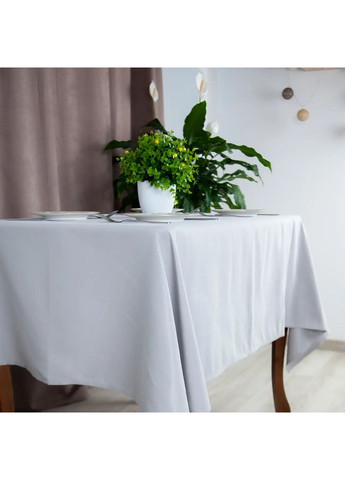 Водовідштовхуюча скатертина 150*200 см Світло-сіра (25850150200) ТЕП (364099890)