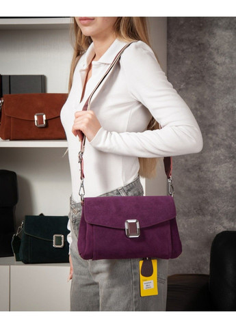 Жіноча замшева сумка 93055 bordo Alex Rai (367992160)