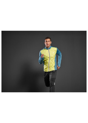 Зелена демісезонна вітровка комбінована термокуртка для чоловіка lidl 458421 зелений Crivit