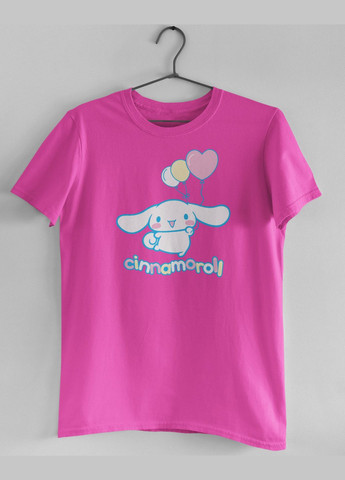 Розовая футболка детская cinnamoroll с шариками No Brand