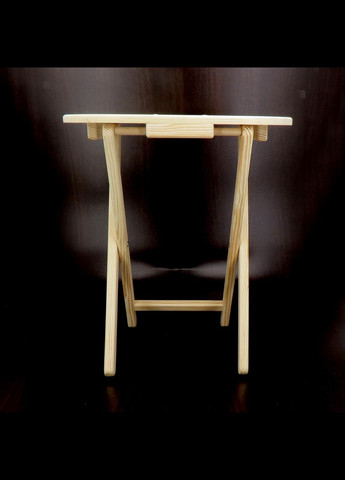 Столик розкладний з дерева Денмарк бланже (СУН-001301) No Brand (328960505)