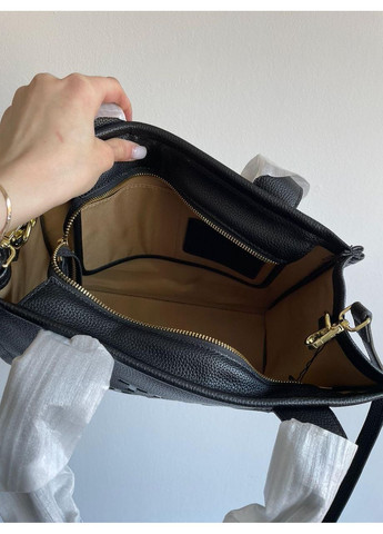 Сумка жіноча The Leather Medium Tote Bag Black No Brand (355343038)