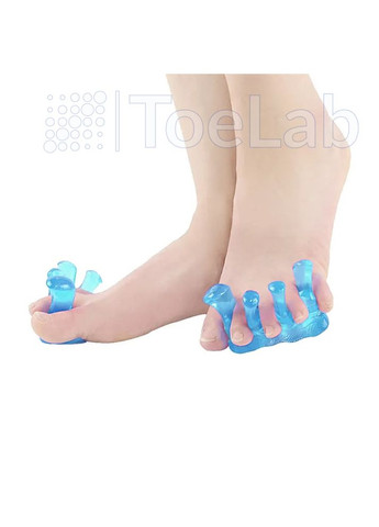 Гелевый Разделитель M72 Пальцев Ног - для Снятия Напряжения со Ступней, 1 пара (50230614) ToeLab (359401868)