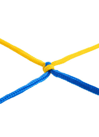 Сетка на ворота футбольная узловая тренировочная (2шт) «Стандарт 1,5» UR (PP, 3,5мм, 15x15см) SP-Planeta (361437215)