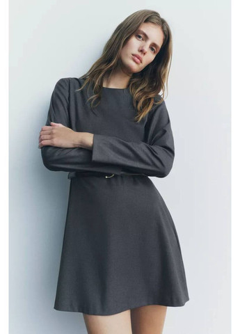 Серое платье Zara