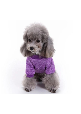 Кофта для собак и котов Purple XL рябая фиолетовая A: 39 см B: 48 см C: 29 см 7096 Ecotoys (276394194)