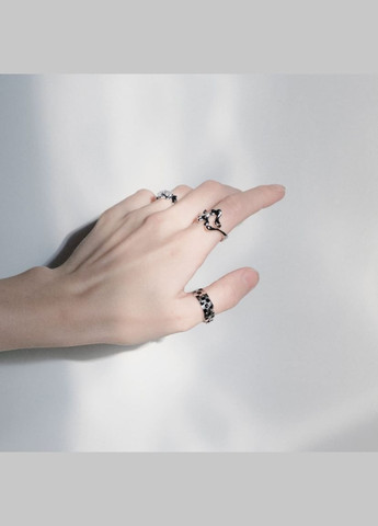 Колечко Задзеркалля fairycore химерне з камінцями незвичайне унісекс мінімалістичне в стилі футуризм фентезі каблучка панк ретро No Brand (309041833)