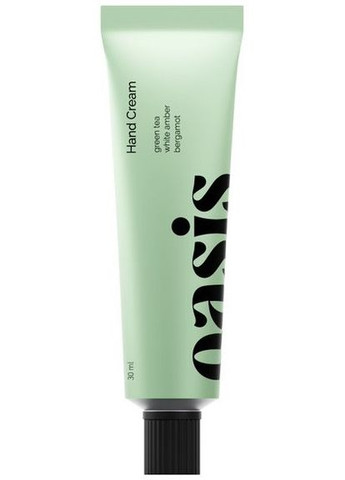 Парфумований крем для рук "Green Tea White Amber Bergamot" Hand Cream 30ml (1400395-23661871) Oasis (368646927)