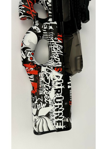 Дитячий автомат на орбізах P-90 гелевий іграшковий бластер пістолет з орбізами гідрогелевий пейнтбольний набір зброя для дітей No Brand (366664830)