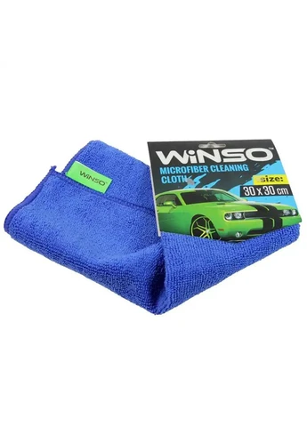 Ганчірка універсальна із мікрофібри 30 x 30 см 150100 Синя Winso (331646009)