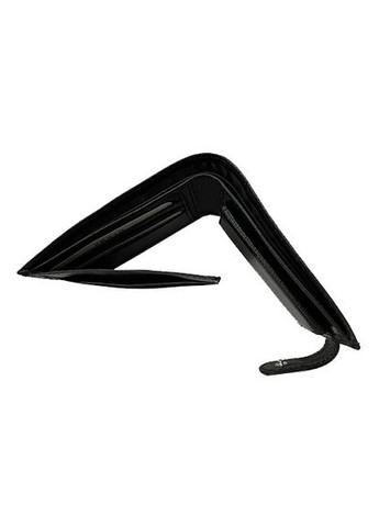 Чоловіче портмоне з натуральної шкіри чорного кольору Karya (336377980)