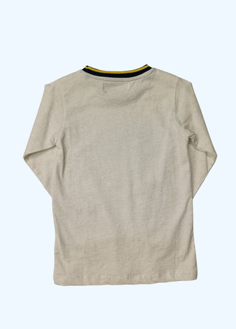 Бежевый демисезонный повседневный лонгслив Minoti однотонный