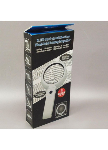 Лупа з підсвічуванням трансформер 8LED - діаметр лінзи 75 мм UKC (352745970)