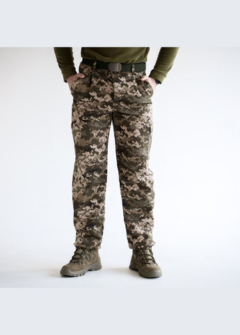 Бушлат на флісі (плащівка) + Тактичні штани на флісі No Brand