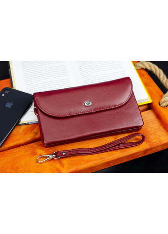 Жіночий шкіряний гаманець st leather (288136436)
