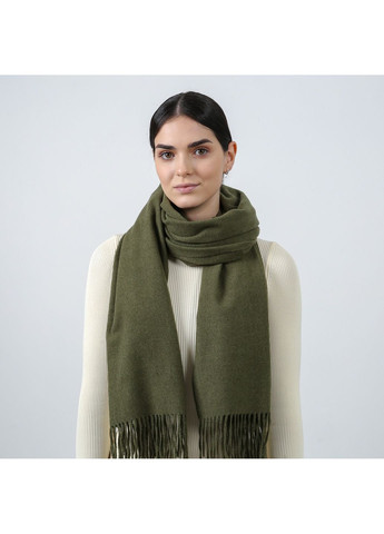 Палантин женский однотонный кашемир хаки EDWARD LuckyLOOK 555-518 (368389995)