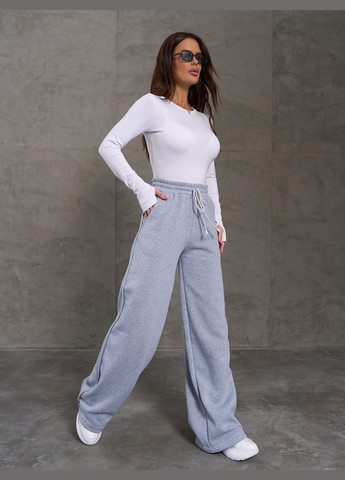 Стильні вільні штани на флісі No Brand (311682466)