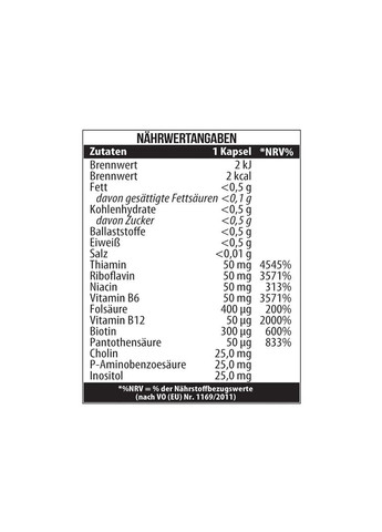 Витамины группы B-Complex 120 капсул MST (361115805)