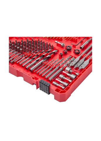 Набор сверл и бит 300 шт. для работы с деревом, металлом, бетоном, универсальная сталь C45 Intertool (363045095)