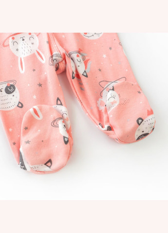 dexter's повзуни для дівчинки animals planet рожевий виробництво -