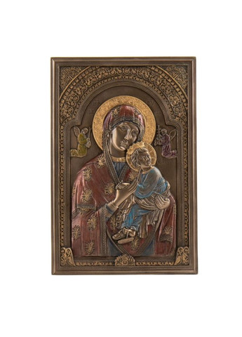 Панно ікона на стіну Богоматір 23х15 см 76070 Veronese (299387686)