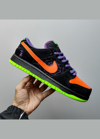 Кросівки зимові жіночі і чоловічі Nike SB Dunk Night of Mischief winter low black fur | Найк СБ Данк низькі чорні з хутром No Brand чорні зими (311225888)