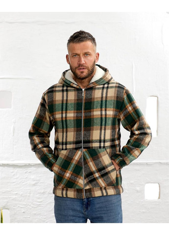 Рубашка чоловіча на хутрі — шалено тепла та зручна (заміри в описі) DK/DL Мода без кордонів (369503791)