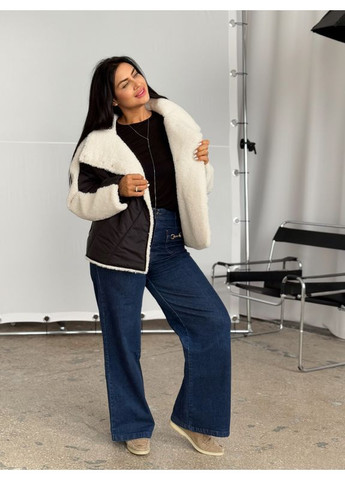 Черно-белая демисезонная куртка сэнди Mirage