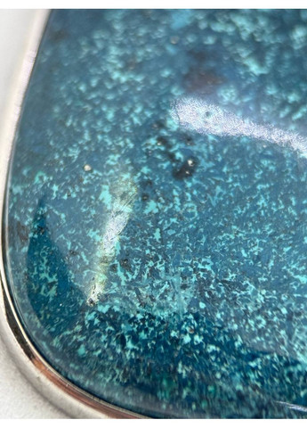 Кулон з бірюзи 36*34*8 мм Блакитний No Brand (363829977)