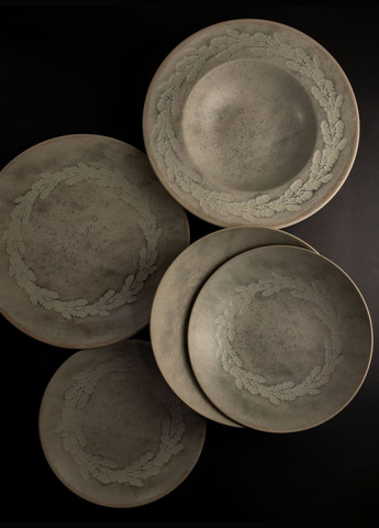 Тарілка плоска Mesa Speckle Chalk Melissa A 17 см Mesa Ceramics (330777019)