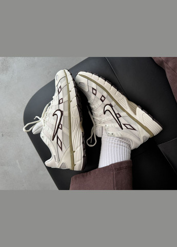 Белые демисезонные кроссовки мужские и женские nike p-6000 white gray | найк п-6000 белые серые No Brand