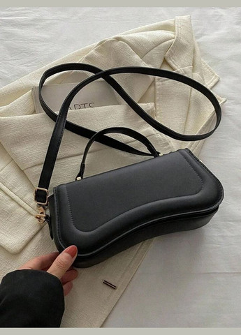 Жіноча сумка крос-боді чорна No Brand (290704822)