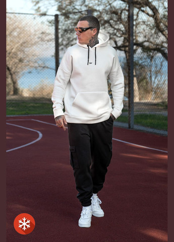 Чоловіче тепле худі Bless 3 Білий Teamv (327369399)