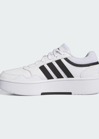 Білі всесезонні кросівки hoops 3.0 bold adidas