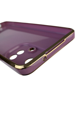 Чехол для Camon 19 Pro CI8n с кольцом MagSafe с золотой окантовкой на техно камон 19 про черничный gs1 Tecno (366235336)