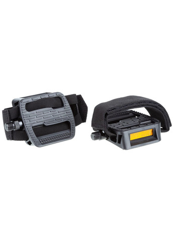 Педали Fixie (с ремнями straps), пластик, (111x97,5) шарики, черный Onride (368864127)