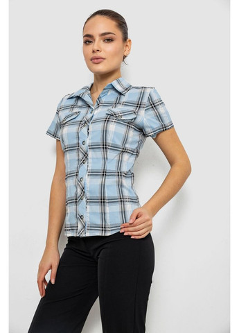 Голубой кэжуал рубашка Ager