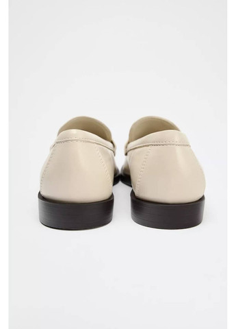 Zara Лоферы бежевый з, испания — (370300476)