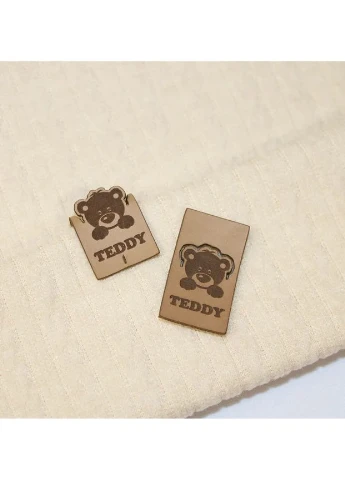 Нашивка "Teddy" коричневого цвета (8127) No Brand (335811043)