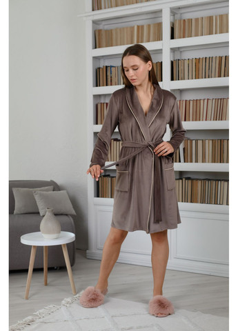 Женский велюровый халат N.EL. (358205163)