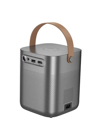 Проектор HOCO DT4 1280x720 Wi-Fi Bluetooth 2.4/5 ГГц 23.5-183" Металлический серый No Brand (402449088)