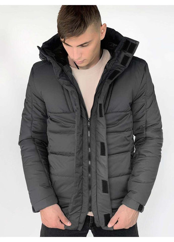 Серая зимняя куртка Intruder