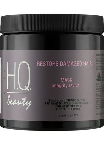 Маска для пошкодженого волосся Restore Damaged Hair Mask 500ml (1061074-31018981) H.Q.Beauty (368652131)