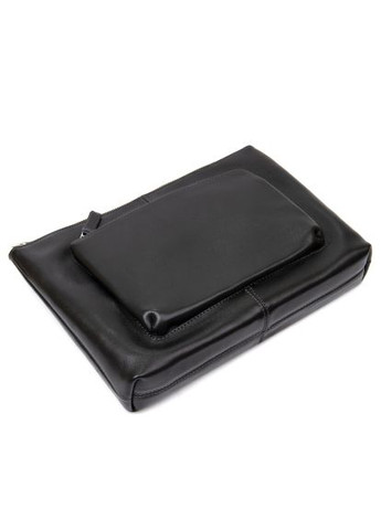 Сумка Кожаная мужская Черная (11437) Grande Pelle Шкіряна чоловіча Чорна (364660845)